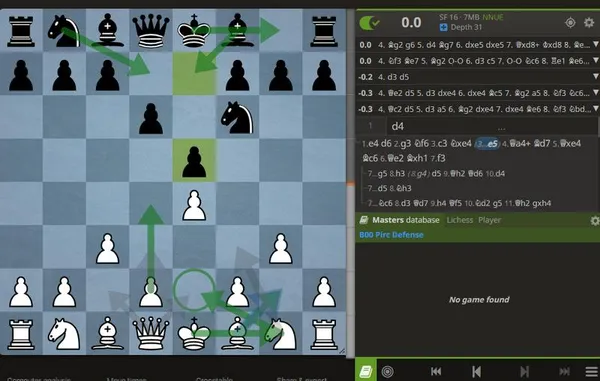 game cờ vua - Lichess